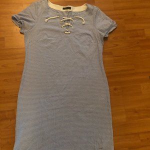 Preppy Blue&White Stripped Dress (Tommy Hilfiger)